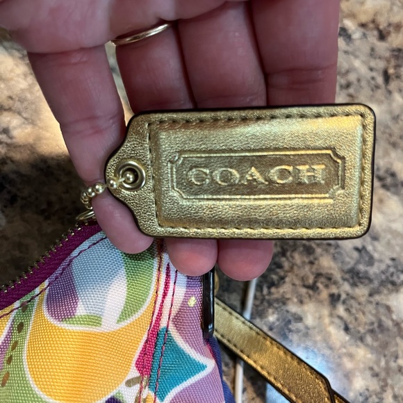 Colorful Coach Purse - Picture 8 of 9